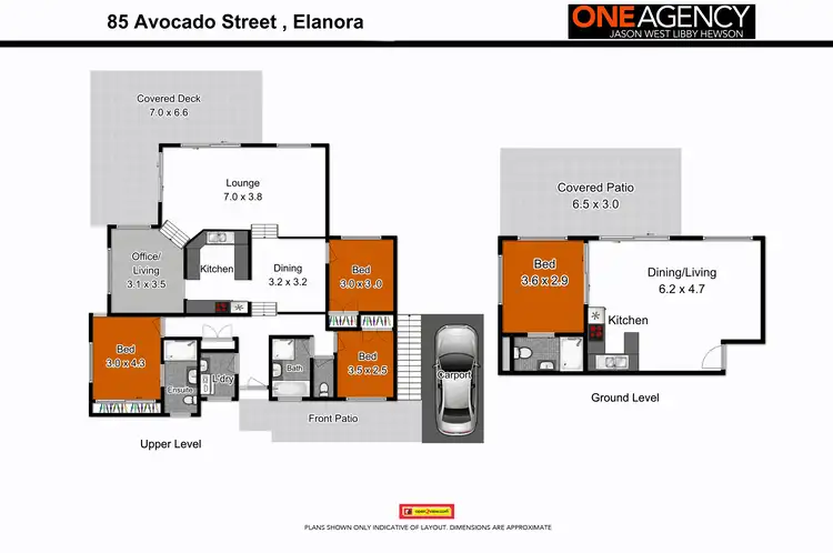 Floorplan of Homely house listing, 85 Avocado Street, Elanora QLD 4221