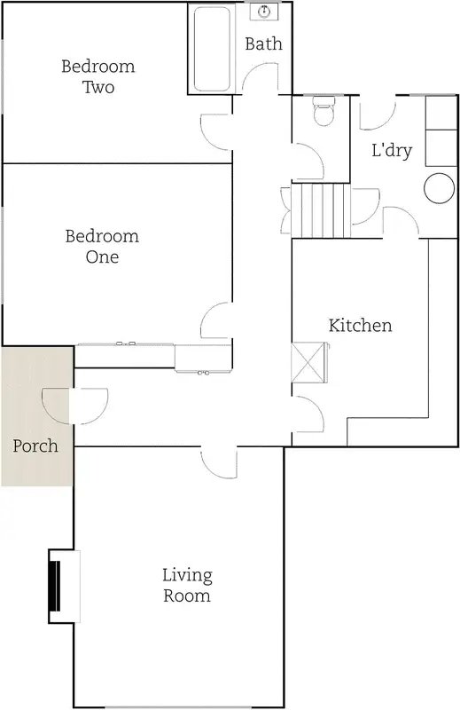 Floorplan of Homely house listing, 3 Barron Street, Deakin ACT 2600