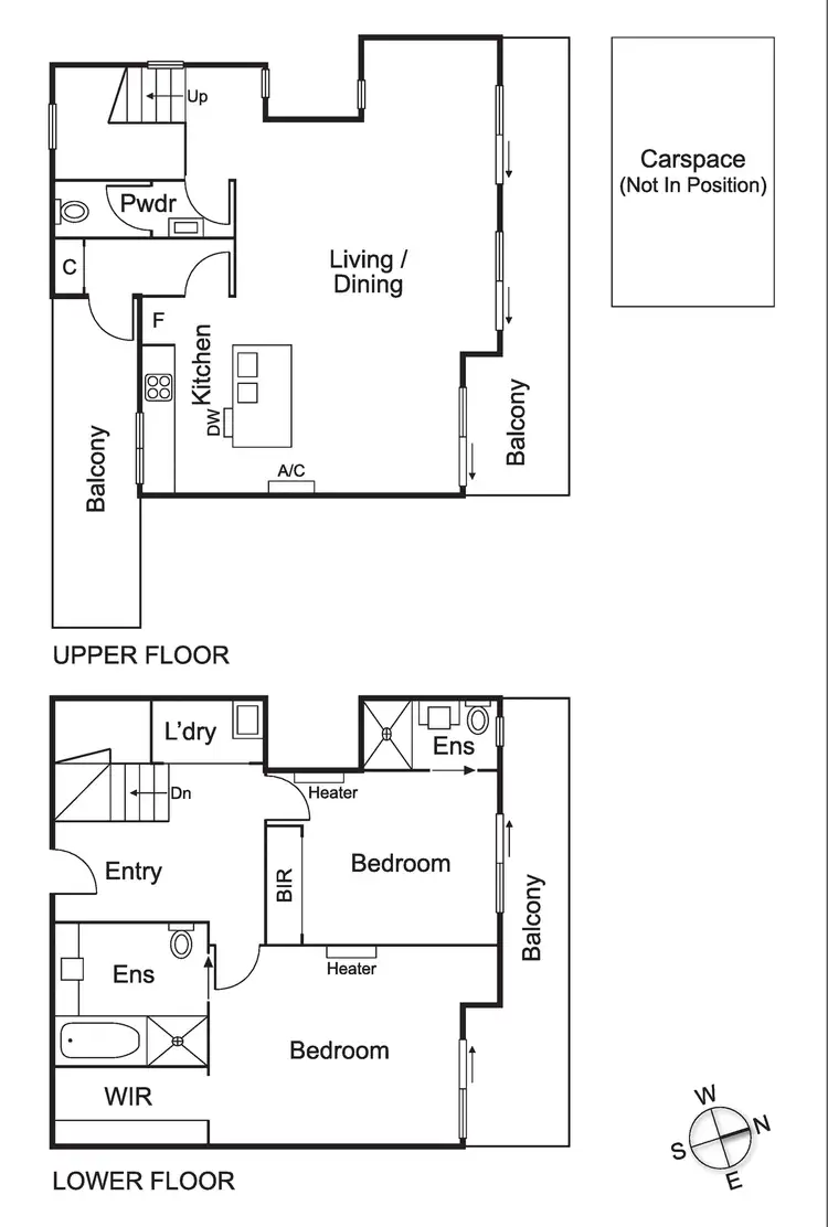 Floorplan of Homely apartment listing, 10/331 Orrong Road, St Kilda East VIC 3183