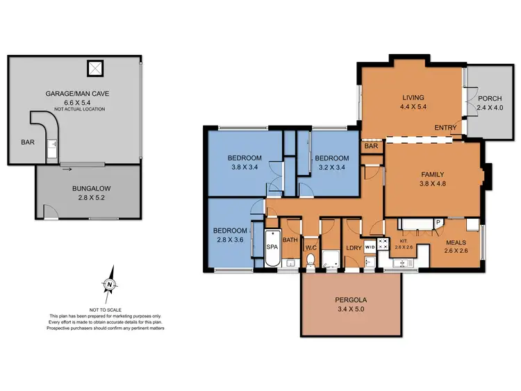 Floorplan of Homely house listing, 64 McIver Street, Ferntree Gully VIC 3156