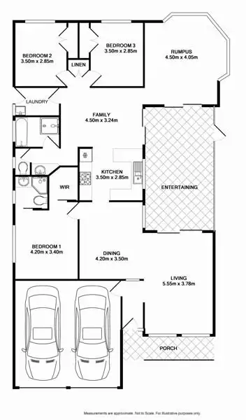 Floorplan of Homely house listing, 30 Gungarlin Drive, Horningsea Park NSW 2171