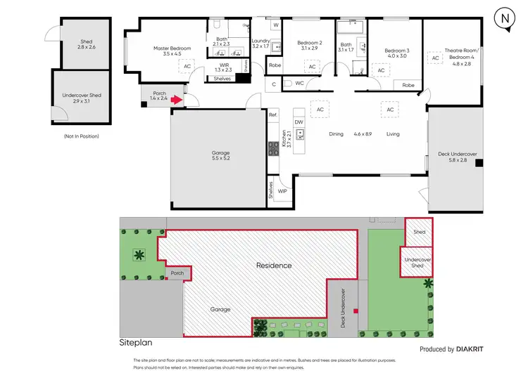 Floorplan of Homely house listing, 10 Dibella Street, Doreen VIC 3754