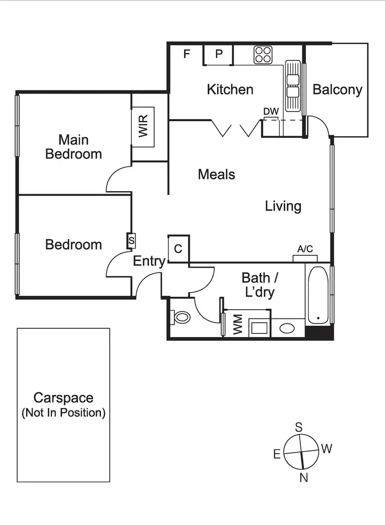 Floorplan of Homely apartment listing, 4/215 Alma Road, St Kilda East VIC 3183