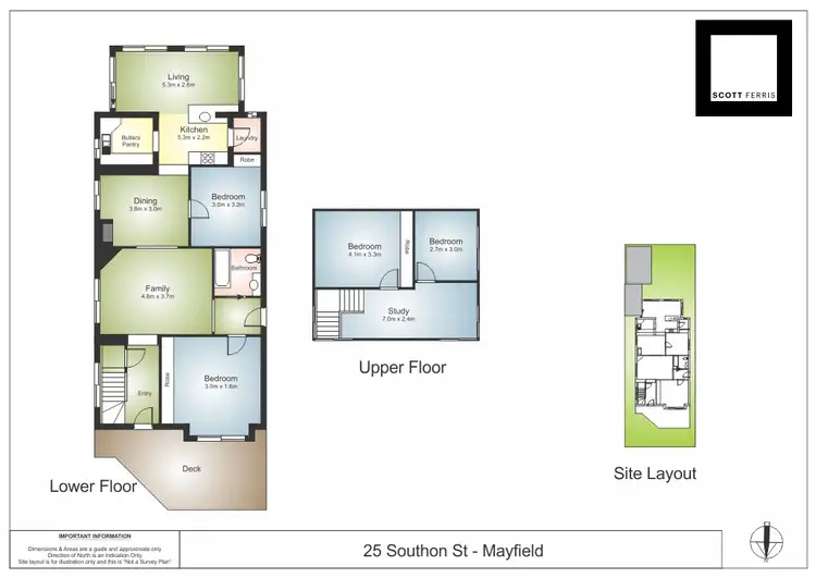 Floorplan of Homely house listing, 25 Southon Street, Mayfield NSW 2304