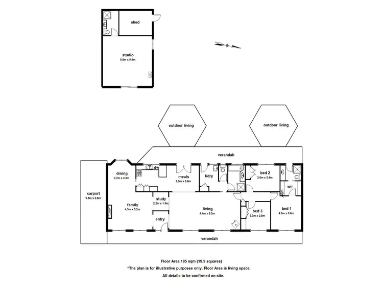 Floorplan of Homely house listing, 11 Campbell Avenue, Mount Dandenong VIC 3767