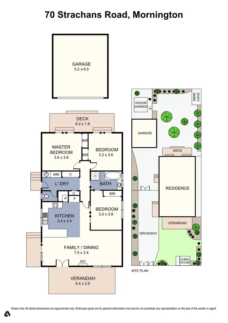 Floorplan of Homely house listing, 70 Strachans Road, Mornington VIC 3931