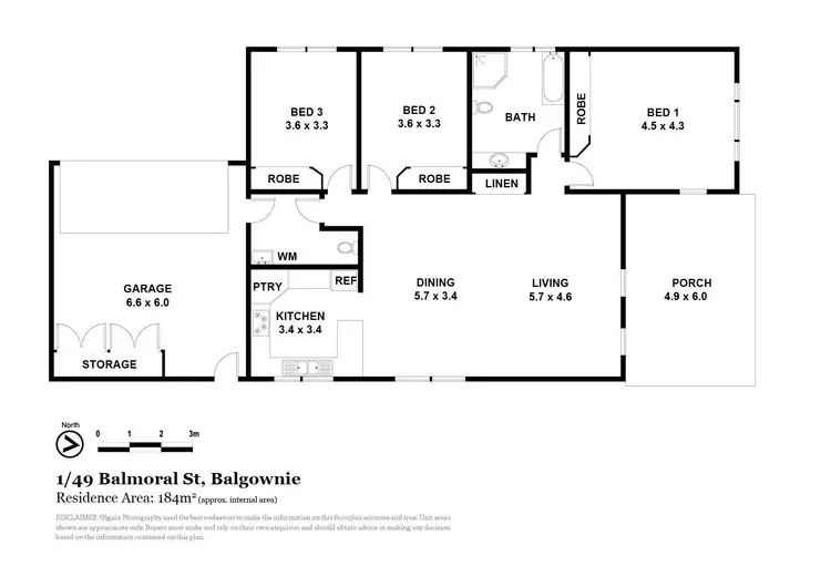 Floorplan of Homely villa listing, 1/49 Balmoral Street, Balgownie NSW 2519