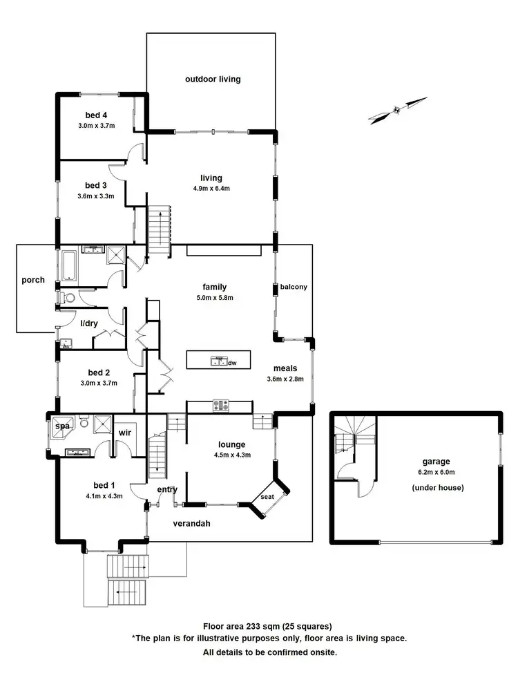 Floorplan of Homely house listing, 3 Durang Road, Upwey VIC 3158