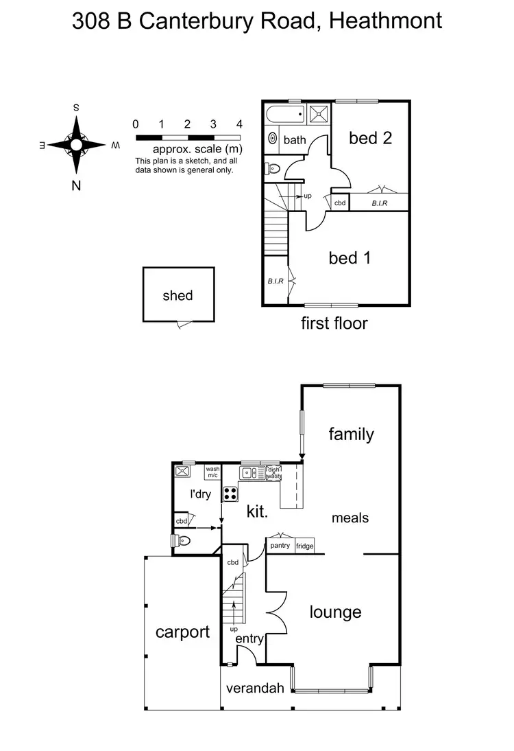 Floorplan of Homely house listing, 308b Canterbury Road, Heathmont VIC 3135