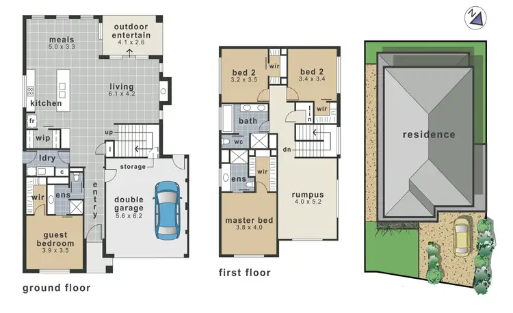 Floorplan of Homely house listing, 2 Chatfield Avenue, Rosebud West VIC 3940