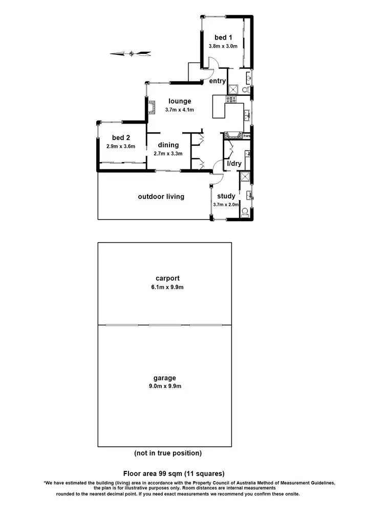 Floorplan of Homely house listing, 87 Morris Road, Upwey VIC 3158