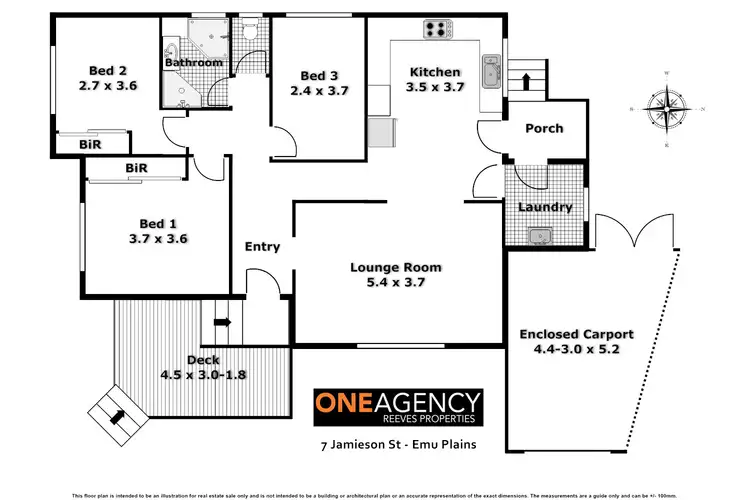 Floorplan of Homely house listing, 7 Jamieson Street, Emu Plains NSW 2750