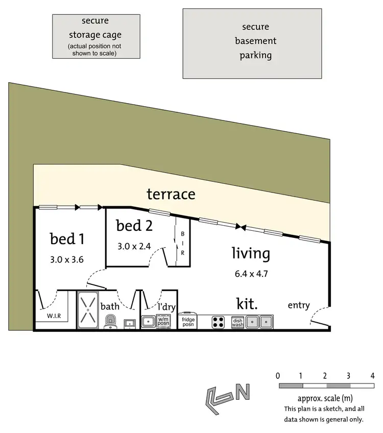 Floorplan of Homely apartment listing, 1/790 Elgar Road, Doncaster VIC 3108