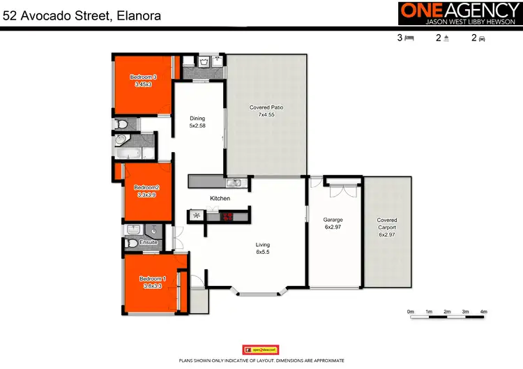 Floorplan of Homely house listing, 52 Avocado Street, Elanora QLD 4221