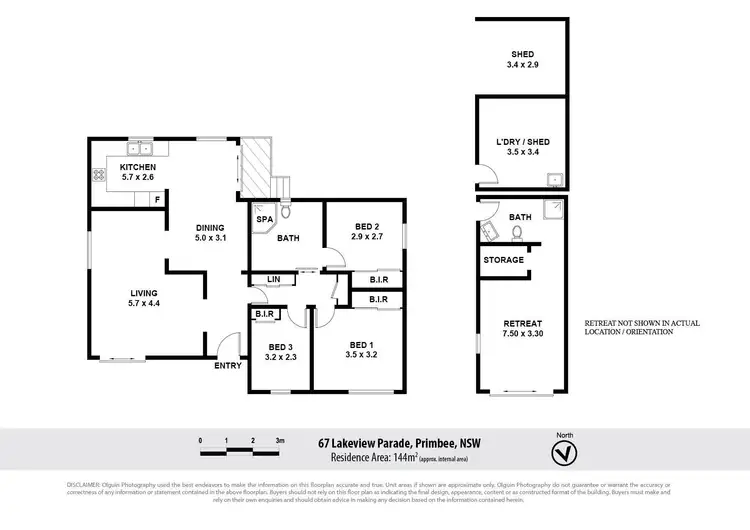 Floorplan of Homely house listing, 67 Lakeview Parade, Primbee NSW 2502