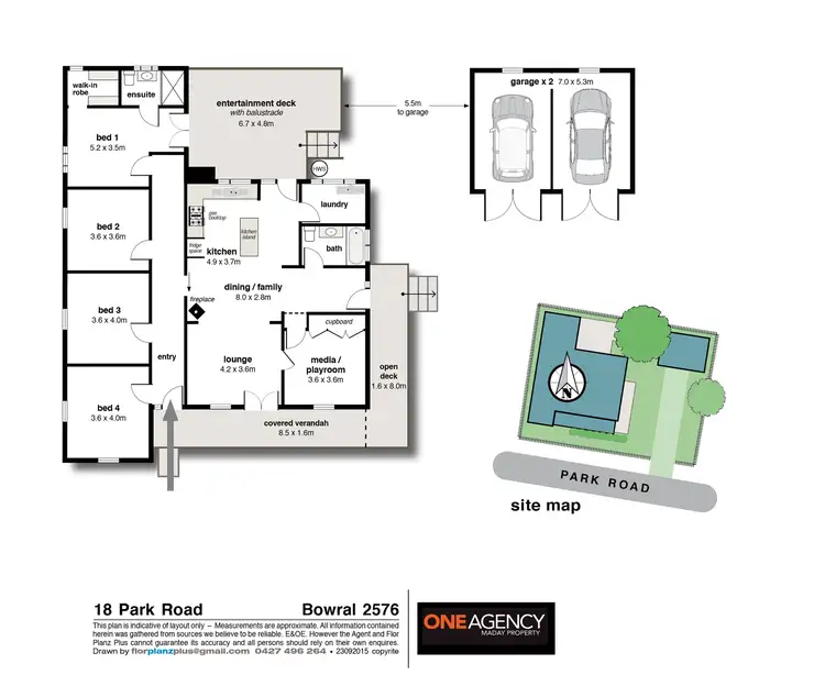 Floorplan of Homely house listing, 18 Park Road, Bowral NSW 2576