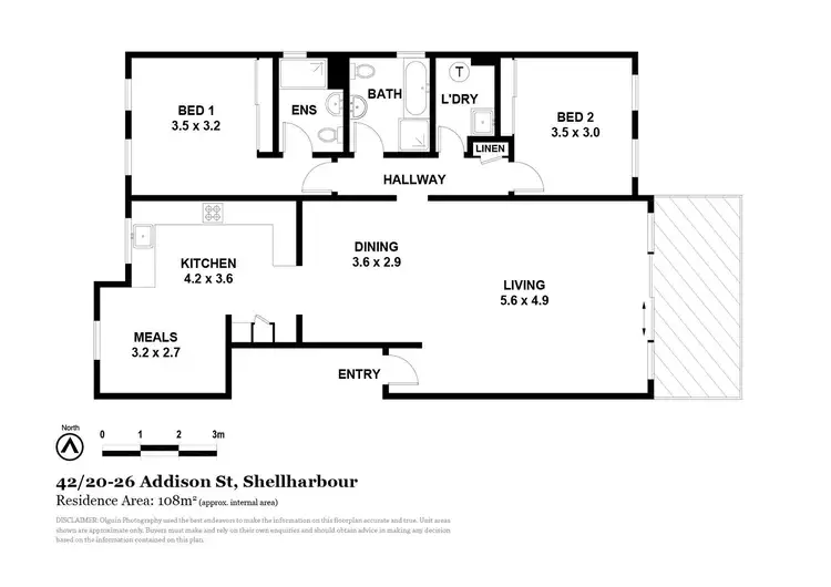 Floorplan of Homely unit listing, 42/20-26 Addison Street, Shellharbour NSW 2529