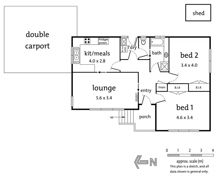 Floorplan of Homely house listing, 33 Blossom Street, Mitcham VIC 3132