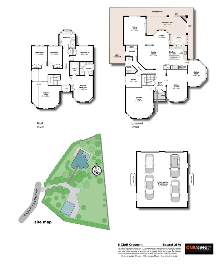 Floorplan of Homely house listing, 5 Cluff Crescent, Bowral NSW 2576