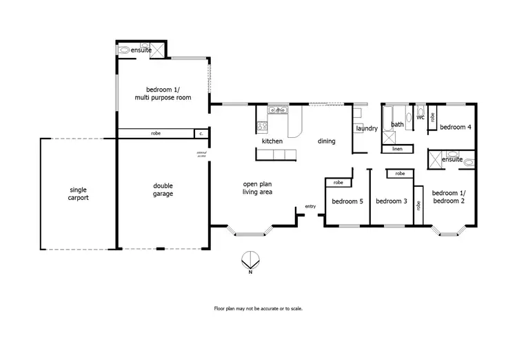 Floorplan of Homely house listing, 2 Barangaroo Street, Chisholm ACT 2905