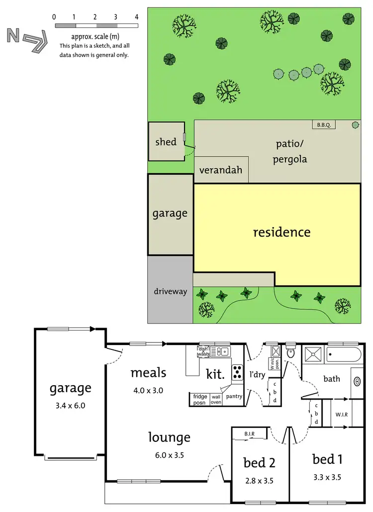 Floorplan of Homely townhouse listing, 32 Marong Terrace, Forest Hill VIC 3131