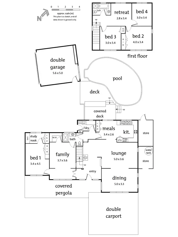 Floorplan of Homely house listing, 141 Mt Dandenong Road, Ringwood East VIC 3135