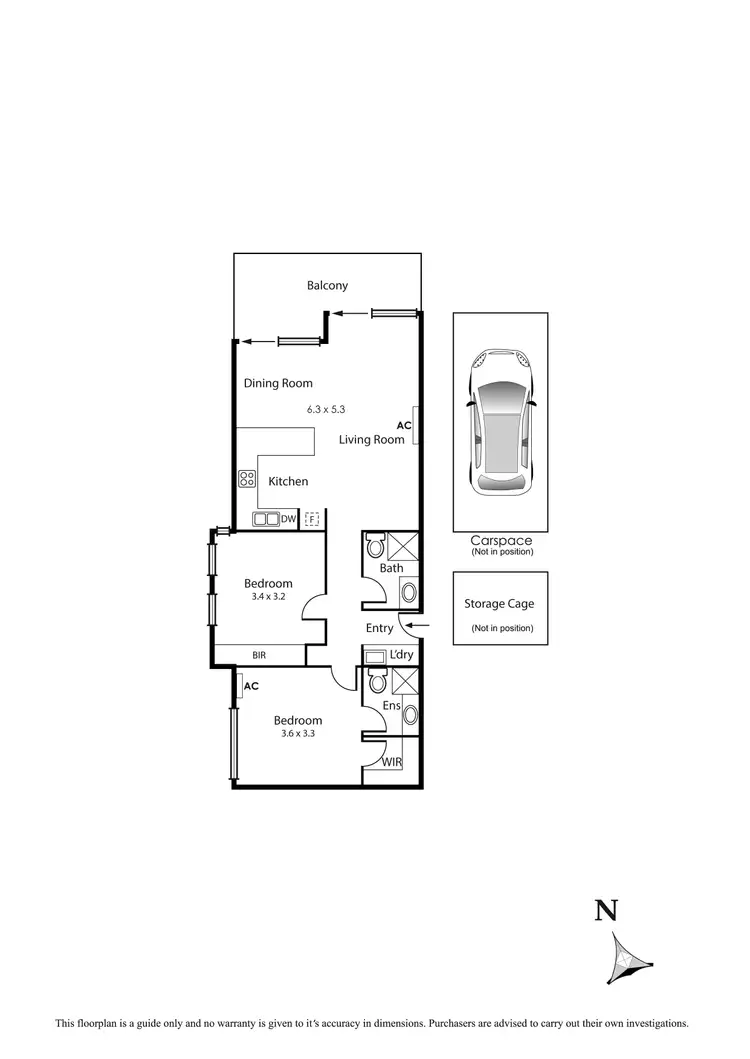 Floorplan of Homely apartment listing, 6/16 Keiller Street, Hampton East VIC 3188