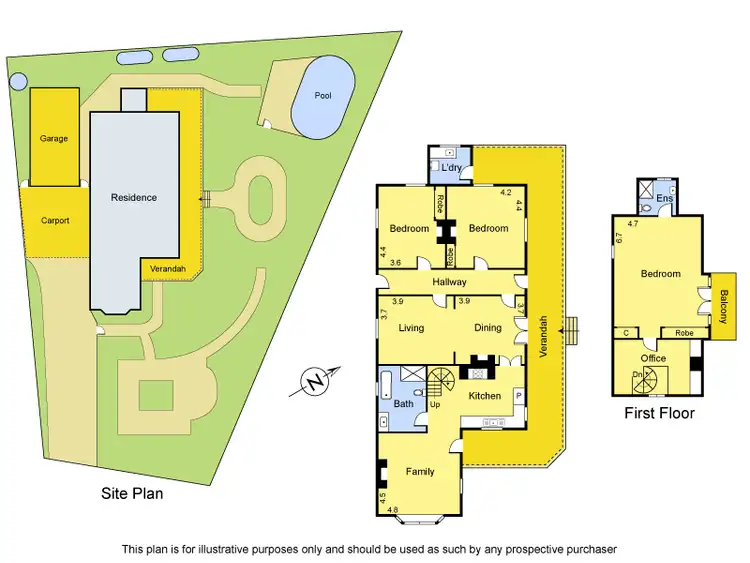 Floorplan of Homely house listing, 25 Scotland Avenue, Greensborough VIC 3088