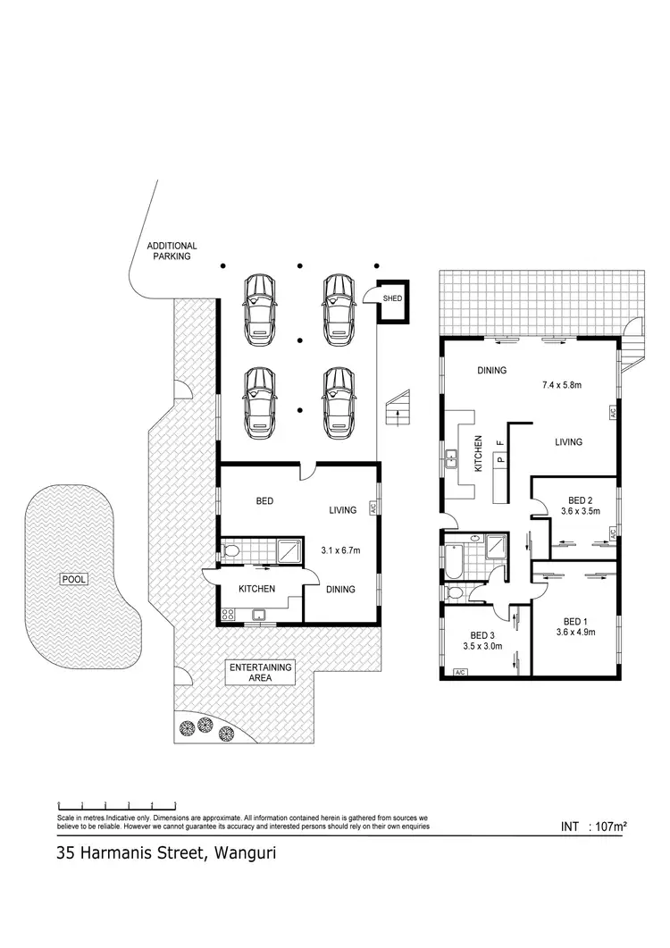 Floorplan of Homely house listing, 35 Harmanis Street, Wanguri NT 810