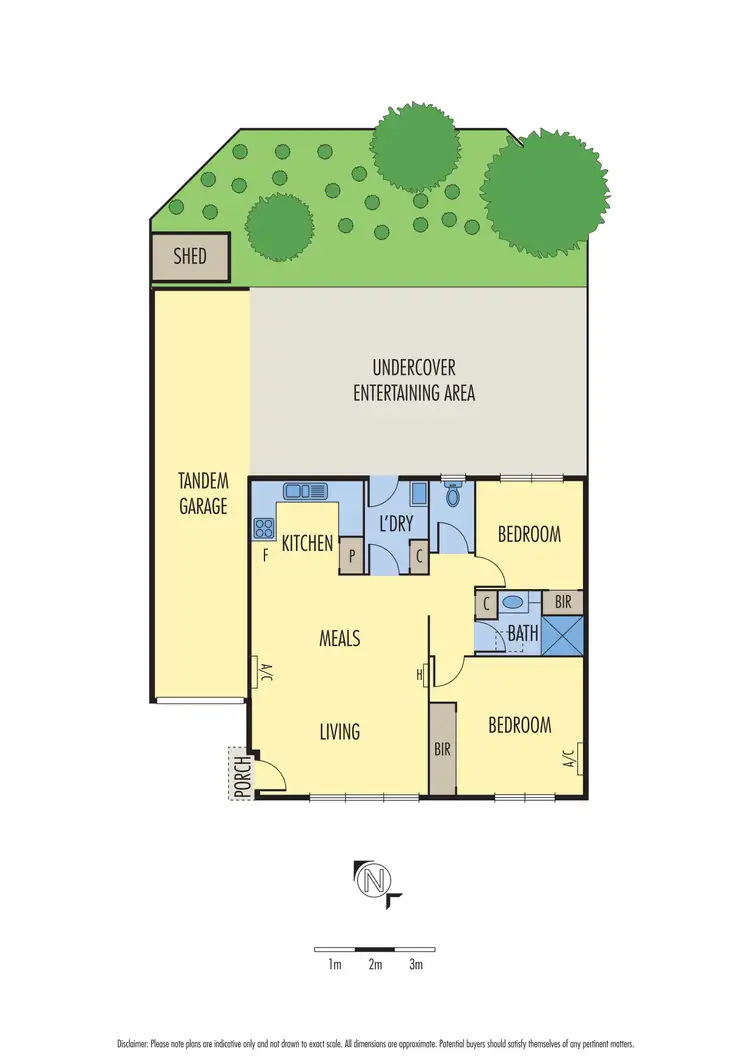 Floorplan of Homely unit listing, 1/50 Panorama Avenue, Lower Plenty VIC 3093