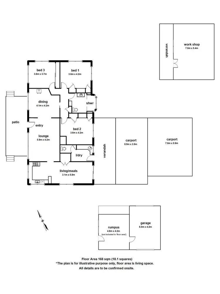 Floorplan of Homely house listing, 49 Rankins Road, Monbulk VIC 3793