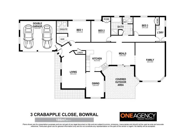 Floorplan of Homely house listing, 3 Crabapple Close, Bowral NSW 2576