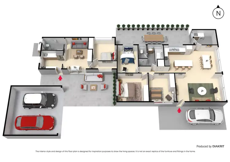 Floorplan of Homely house listing, 25 Coprosma Avenue, Frankston VIC 3199