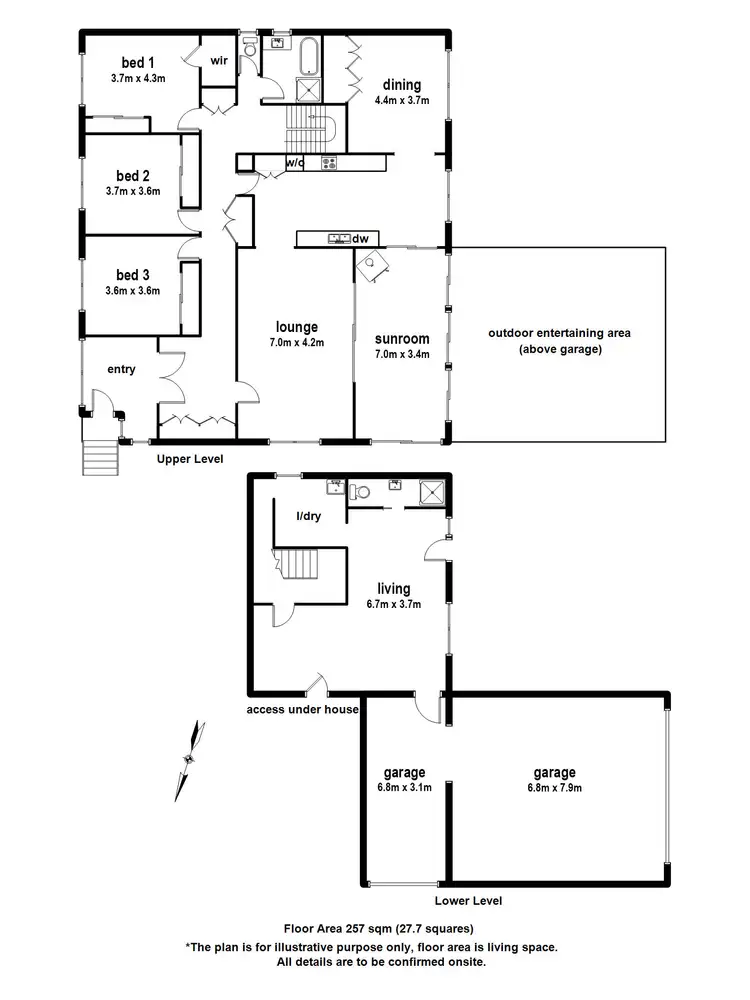 Floorplan of Homely house listing, 38 Hilton Road, Ferny Creek VIC 3786