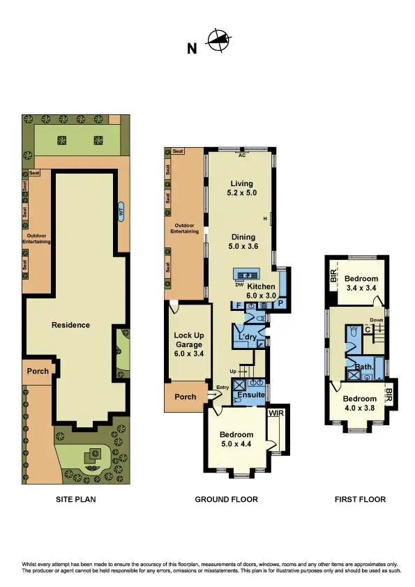 Floorplan of Homely house listing, 31 Greene Street, South Kingsville VIC 3015