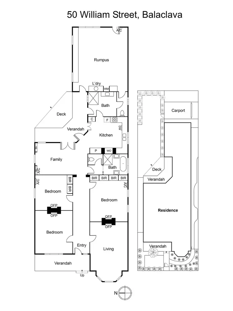 Floorplan of Homely house listing, 50 William Street, Balaclava VIC 3183