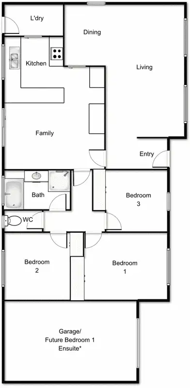 Floorplan of Homely house listing, 5 Middleton Circuit, Gowrie ACT 2904