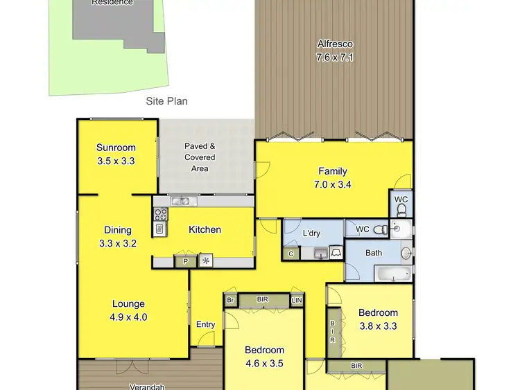 Floorplan of Homely house listing, 61 - 63 Braid Hill Road, Macleod VIC 3085
