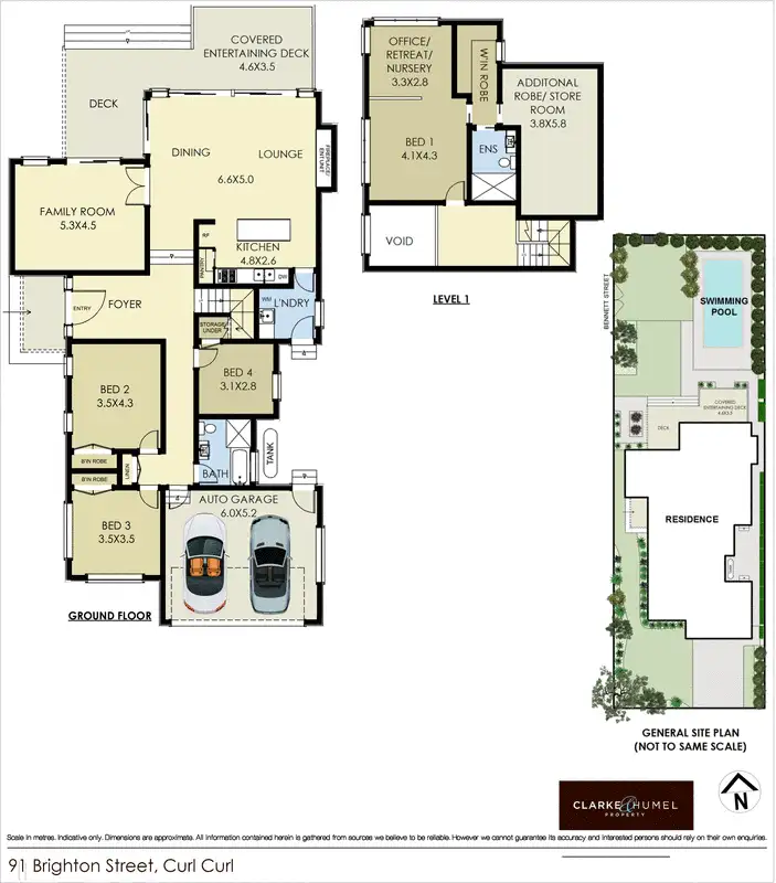 Floorplan of Homely house listing, 91 Brighton Street, Curl Curl NSW 2096