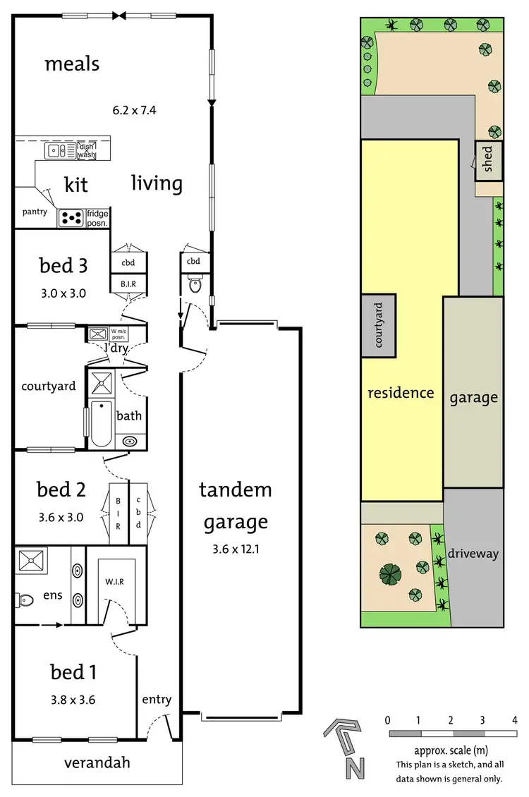 Floorplan of Homely house listing, 1A Turnstone Street, Doncaster East VIC 3109