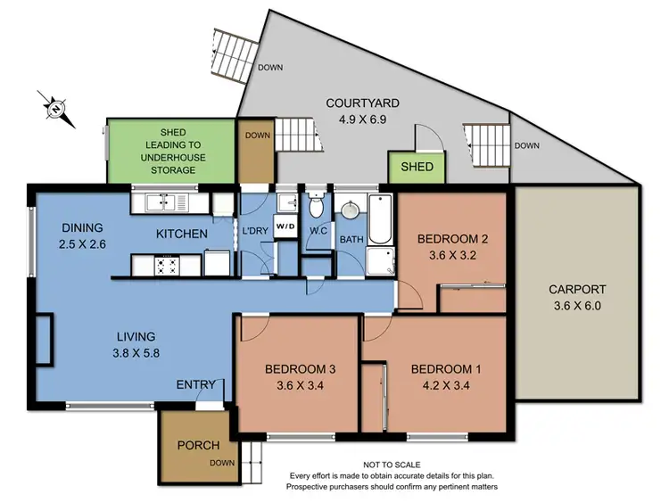 Floorplan of Homely house listing, 7 Carawa Street, Mooroolbark VIC 3138