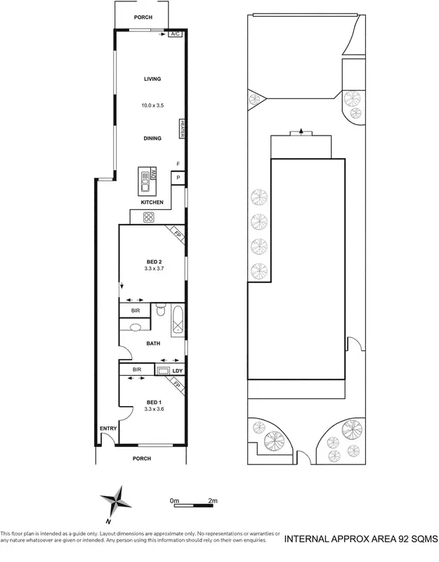 Floorplan of Homely house listing, 163 Gladstone Avenue, Northcote VIC 3070