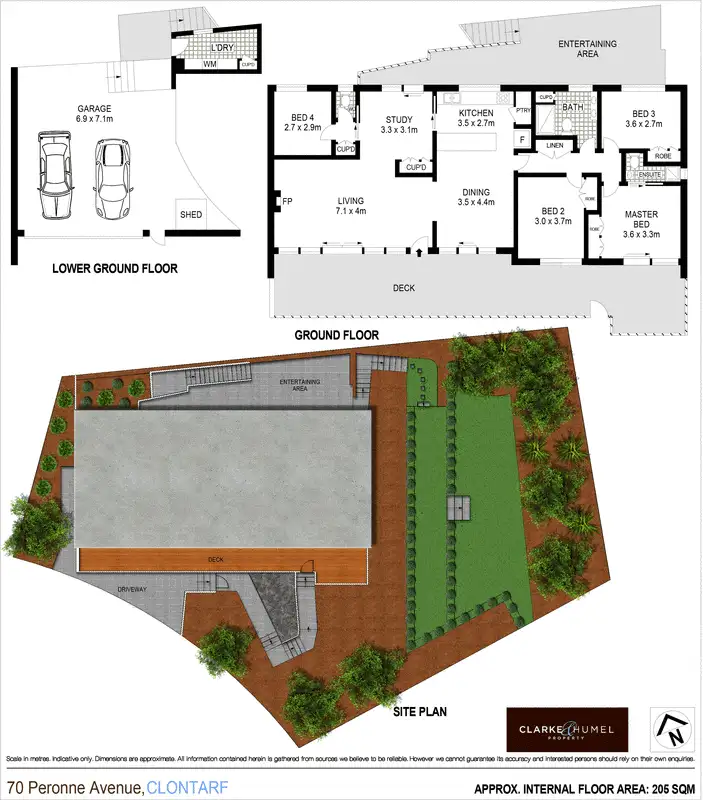Floorplan of Homely house listing, 70 Peronne Avenue, Clontarf NSW 2093