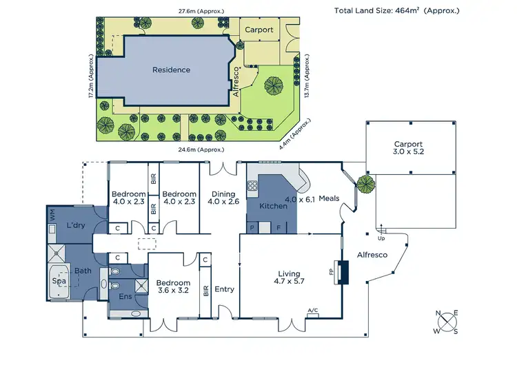 Floorplan of Homely house listing, 13 Roxburgh Road, Wantirna VIC 3152