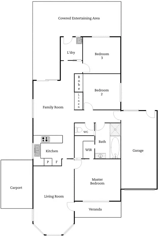 Floorplan of Homely house listing, 4 Dent Place, Conder ACT 2906