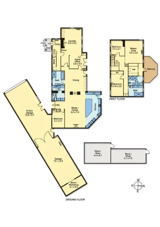 Floorplan of Homely house listing, 1 Eliza Terrace, Mount Eliza VIC 3930