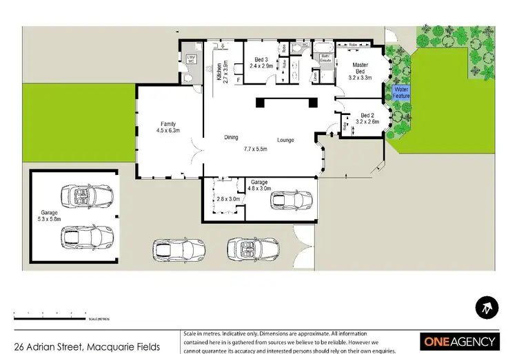 Floorplan of Homely house listing, 26 Adrian Street, Macquarie Fields NSW 2564