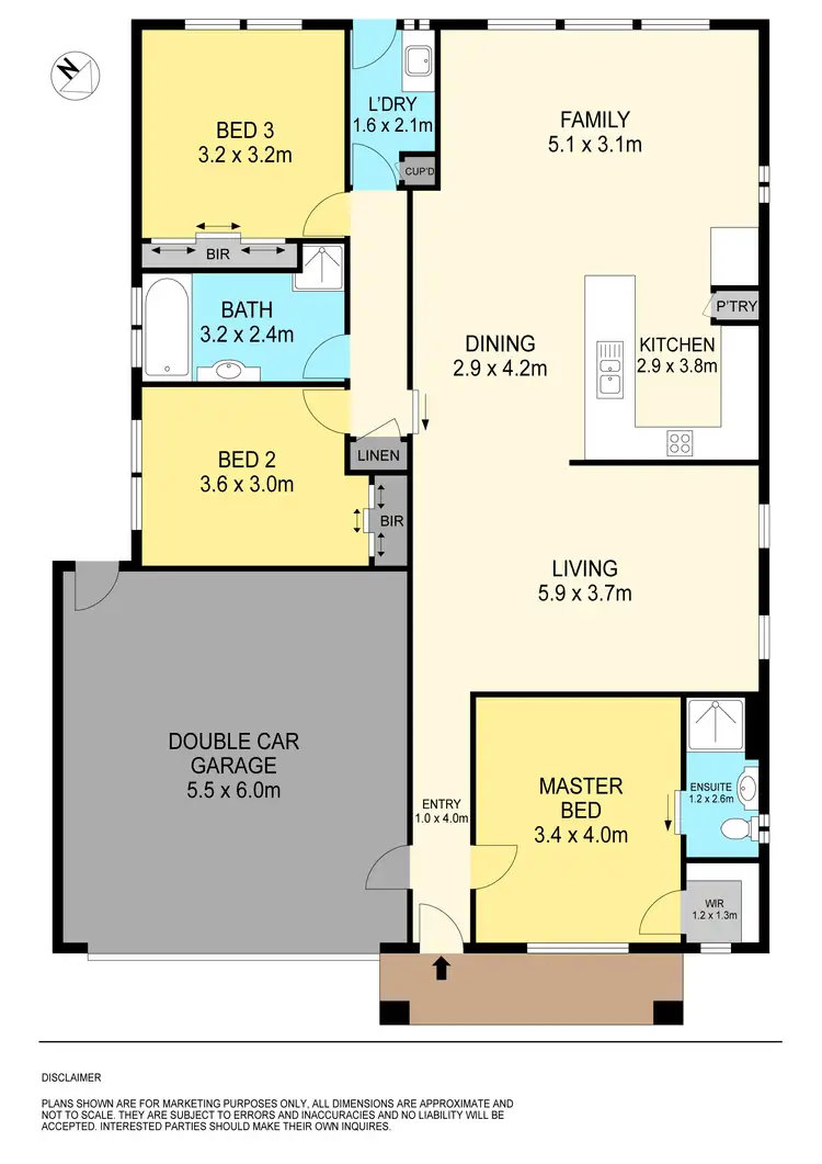 Floorplan of Homely house listing, 52 McNulty Drive, Wendouree VIC 3355