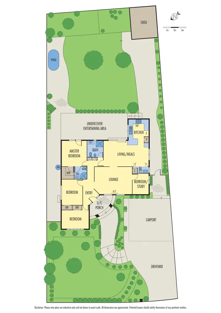 Floorplan of Homely house listing, 16 Aminya Crescent, Yallambie VIC 3085