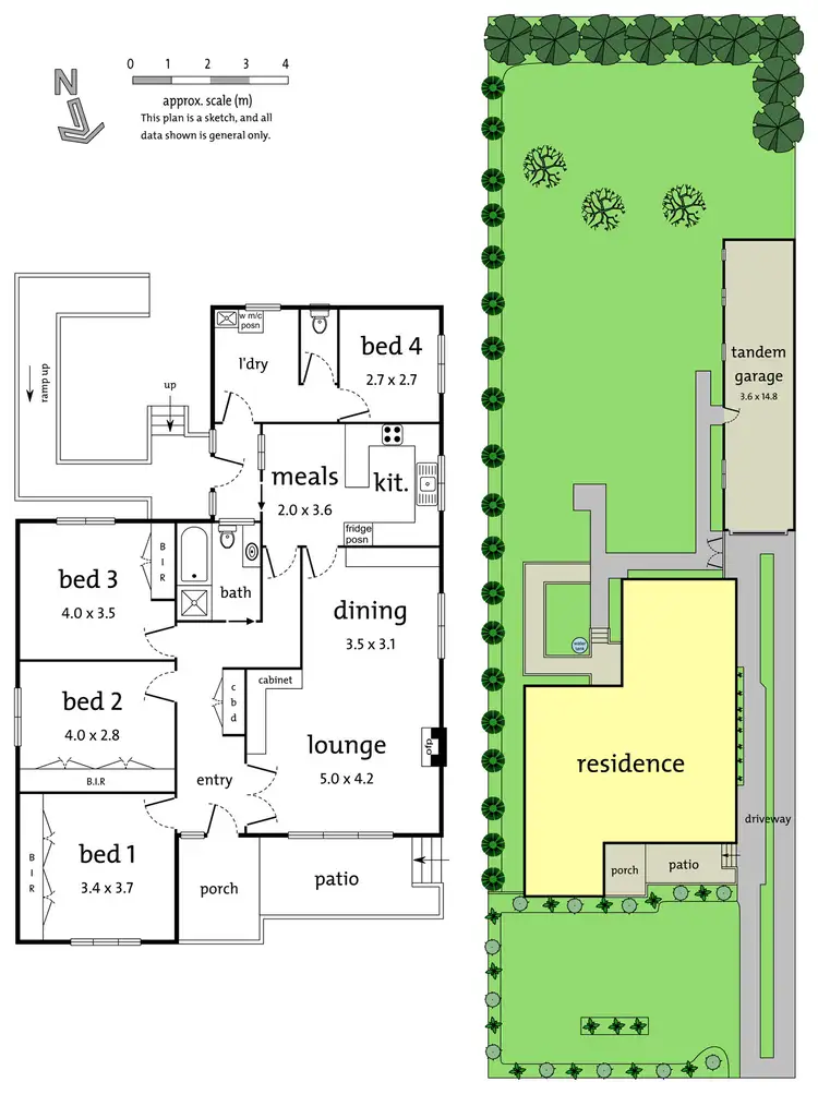Floorplan of Homely house listing, 6 Luckie Street, Nunawading VIC 3131